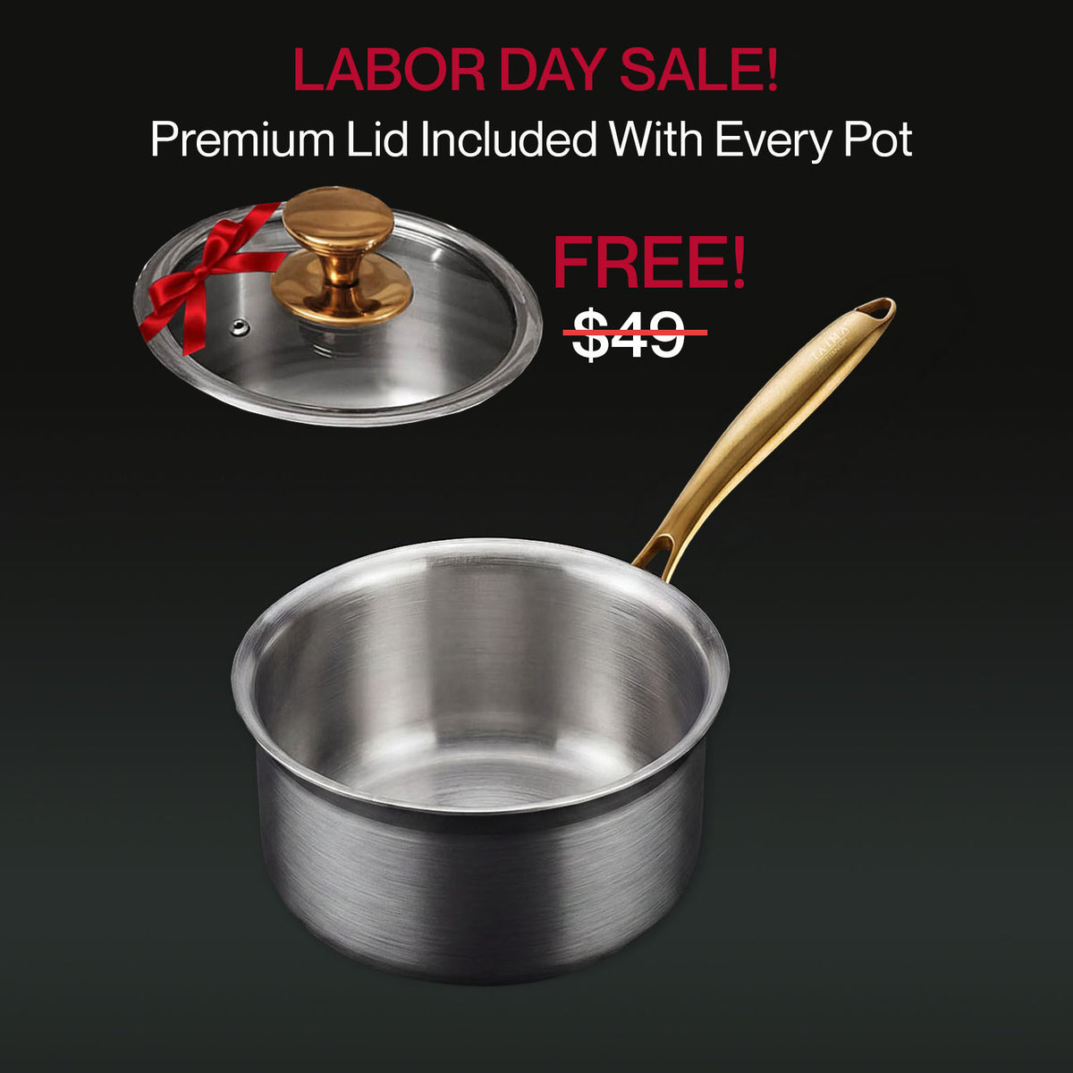 Taima® Pure Titanium Nutri Pot Pro