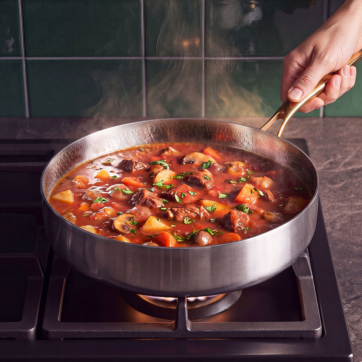 Pure Titanium Complete Cookware Set (14 Pieces)