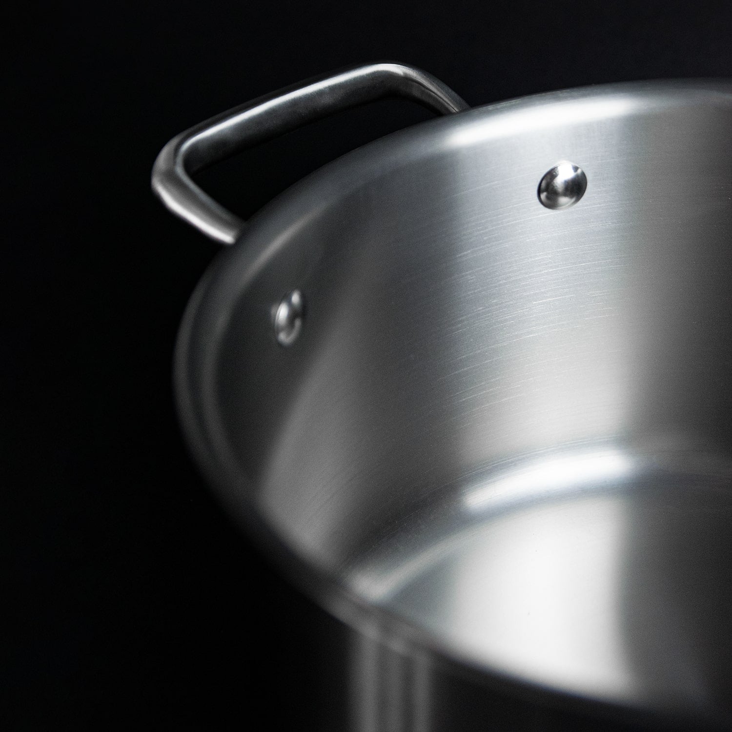 Close-up of a Titanium pot